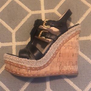 Prada espadrille wedges
